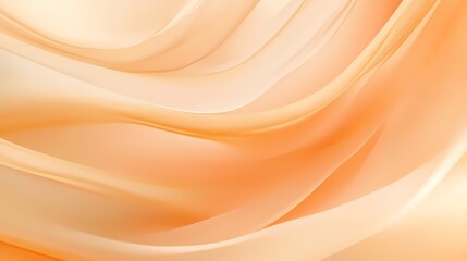 Obraz premium digital technology orange gradient curve wave illustration poster background