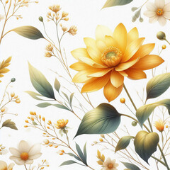seamless floral background