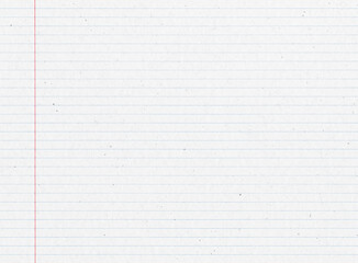 Notebook paper background. Blank pages of a notebook