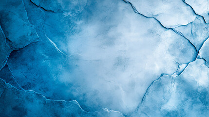 Obraz premium Soft Pastel Blue Watercolor Texture with Vintage Grunge Effect