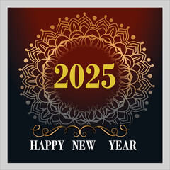 Happy New Year 2025 Banner 33