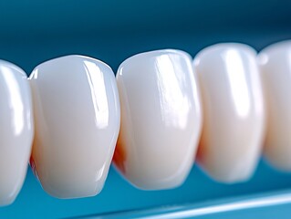A close up of a tooth with a missing tooth