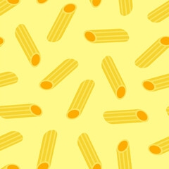 Macaroni Pasta Pattern background. Seamless Pattern Macaroni background. pasta pattern background. 