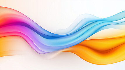 Fototapeta premium Colorful Gradient Background with Warm and Cool Streaks