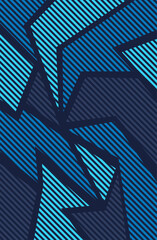 Naklejka premium abstract texture background and modern design illustration template for sport uniform