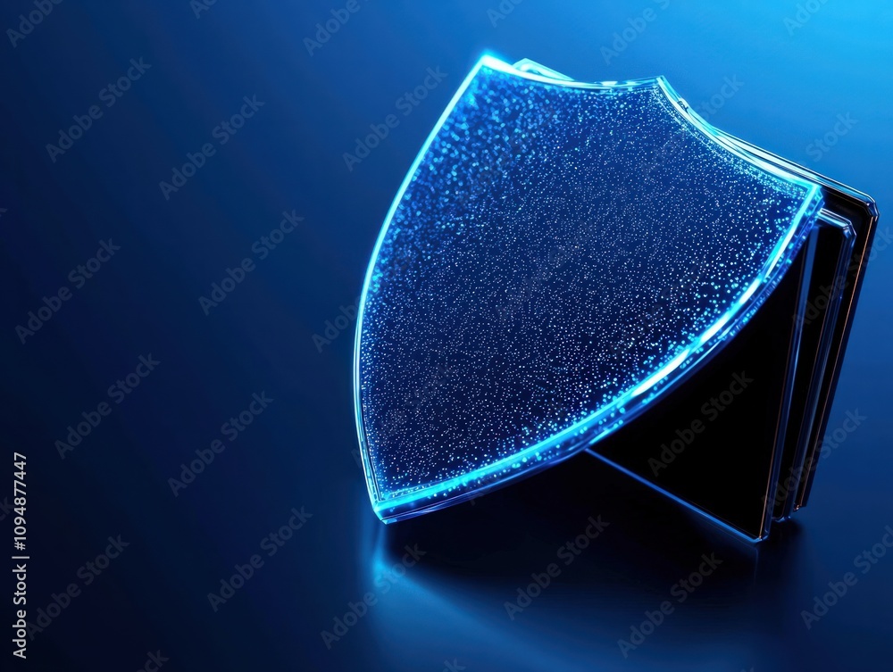 Poster encrypted folder protection digital space visual representation cybersecurity environment close-up v