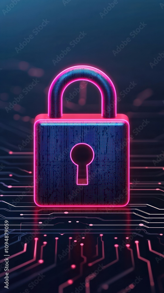 Poster revolutionizing security futureproof encryption technology virtual environment digital content futur