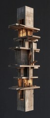 Detailed 3D model of a structure with an accompanying simulation illustrating structural behavior under various conditions