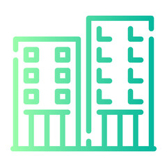 city gradient icon