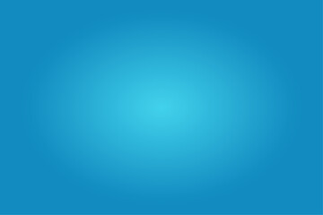 放射状のグラデーション背景、青、水色