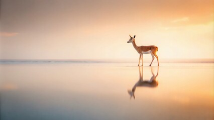 Captivating Minimalist Photography of Animals in Their Natural Habitat, Showcasing Unique Perspectives and Serenity in Everyday Life, Perfect for Animal Enthusiasts and Nature Lovers