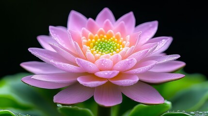 Intricate Macro of a Budding Flower