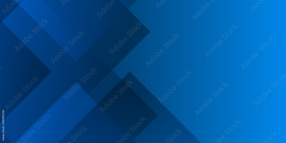 Poster Minimal blue abstract modern background design. Vector futuristic digital landscape with tringles abstract dark blue background. Vector abstract graphic design banner pattern presentation background.	