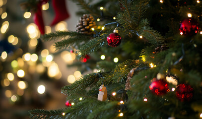 Christmas Tree with Decorations