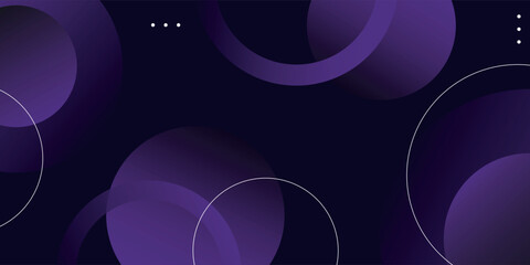 Round Geometric Background. Dynamic Shape Composition. Vector IllustrationRound Geometric Background. Dynamic Shape Composition. Vector Illustration