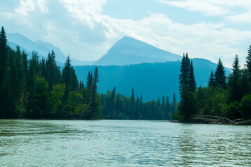 lake in the mountains, Mount Robson