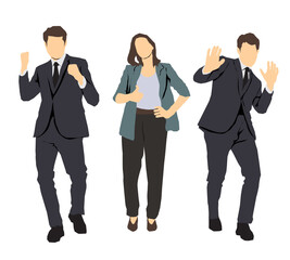 business people talking