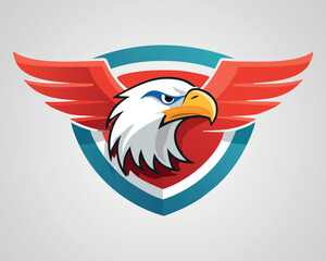 Eagle Logo Design - Powerful Bird Illustration