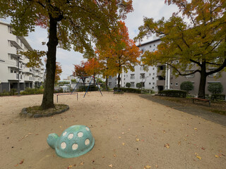 千里ニュータウン新千里西町（大阪府豊中市）のUR新千里西町団地