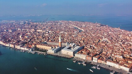 Obraz premium The panorama view of Venice, Italy