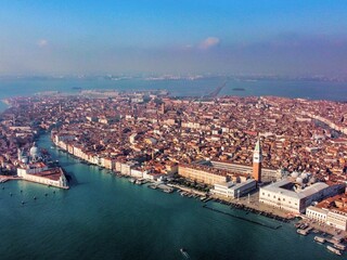 Fototapeta premium The panorama view of Venice, Italy