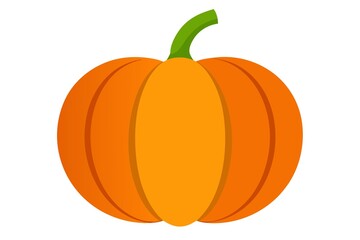 pumpkin illustration isolated on white background