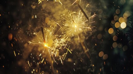 Fototapeta premium New Year's Eve fireworks