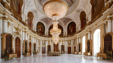 Obraz premium Ornate Palace Interior