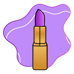 Female Lipstick Beauty Cosmetics png generative ai