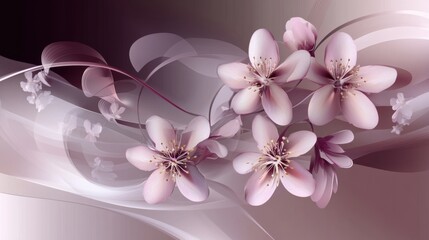 Elegant Floral Elegance: Nature-Inspired Backgrounds