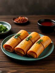 Lumpia is traditional food of Indonesia