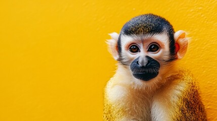 Obraz premium Monkey Day, copy space 