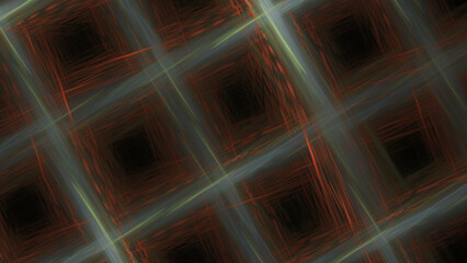 Sfondo nero con linee colorate
