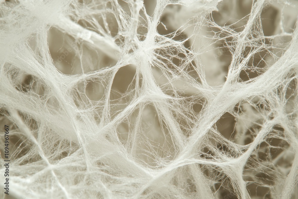 Poster detailed close-up view of asbestos material surface, showcasing fibrous texture and unique compositi