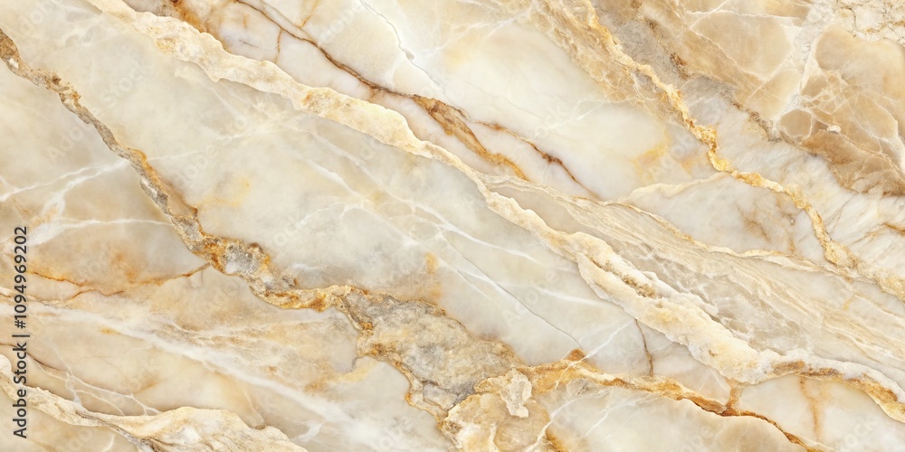 Poster elegant marble background with soft transitions in beige tones for stylish design projects and artis