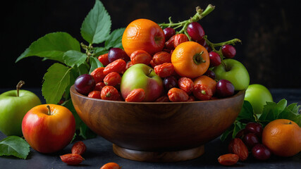 MixedFruitPhotography, BerryAndAppleImages, FreshFruitCompositions, VibrantFruitPhotography
