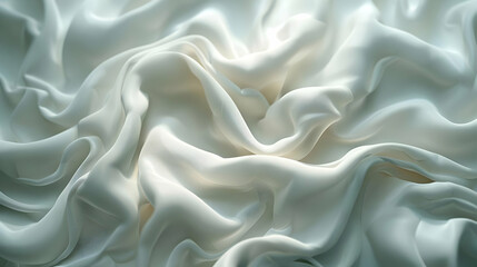 Obraz premium Elegant Draped Fabric Abstract Background Illustration