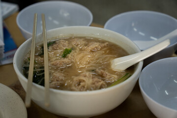 Malysian streetfood, Georgetown, soup