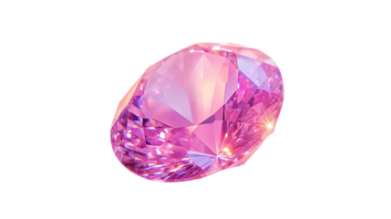 Pink Gemstone Illustration