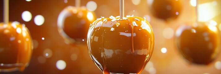 National Caramel Apple Day Concept 