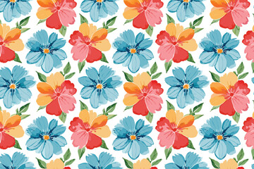 Watercolor Floral Background: Soft and Elegant Artistic Design