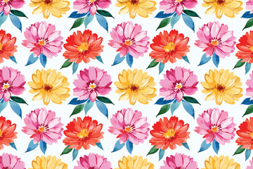 Watercolor Floral Background: Soft and Elegant Artistic Design