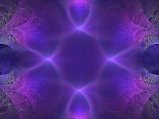 Abstract fractal image on the colorful background