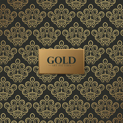 luxury dark seamless pattern background