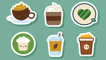 Fun and Whimsical Beverage Vector Illustrations