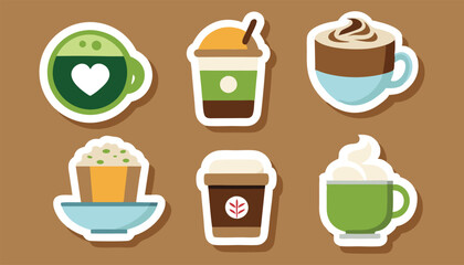 Vibrant Beverage Stickers Combining Flavor and Fun