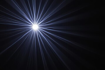 Strobe Light Rays Rapidly flashing beams of strobe light