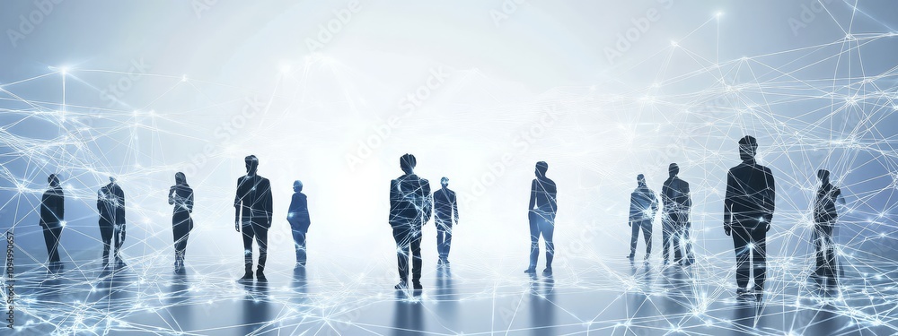 Poster exploring the dynamics of social networks