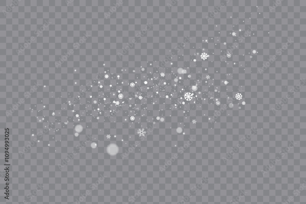 Poster White png dust light. Bokeh light lights effect background. Christmas background of shining dust Christmas glowing light bokeh confetti and spark overlay texture for your design.