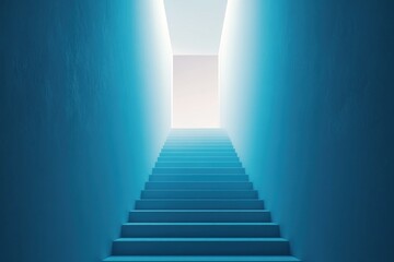Bright Staircase Leading to Light
